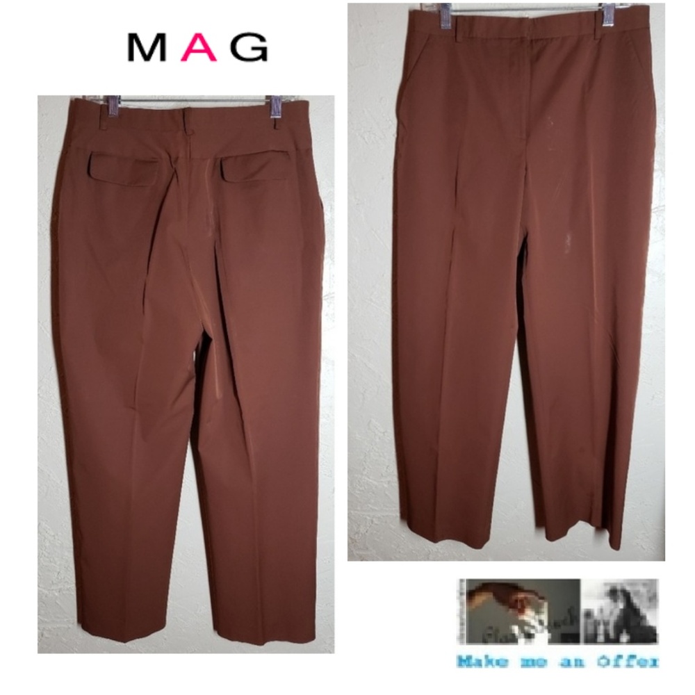 M-A-G Brown  New  Pants Size 12